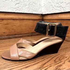 Nine West Parista Open Toe Wedges